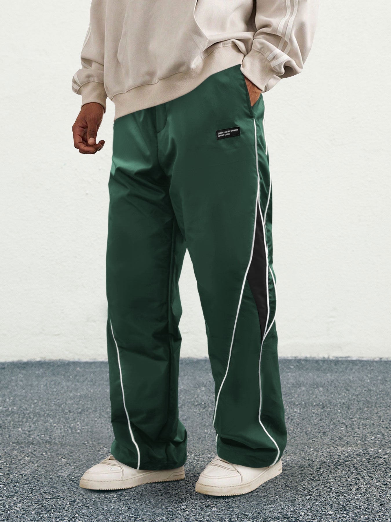 Spring and Summer Style Loose-Fitting American Sport Pants Wide Leg Pants